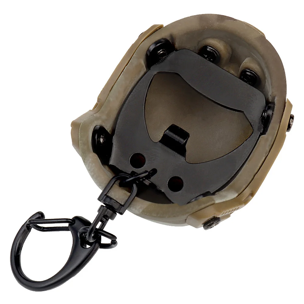 Casco táctico mini con abrebotellas integrado