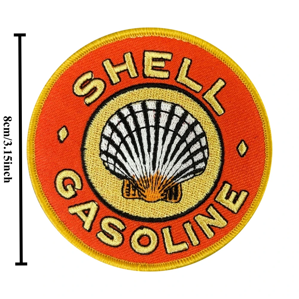 Parche táctico bordado concha – Insignia militar para mochila y casco - imagen 4