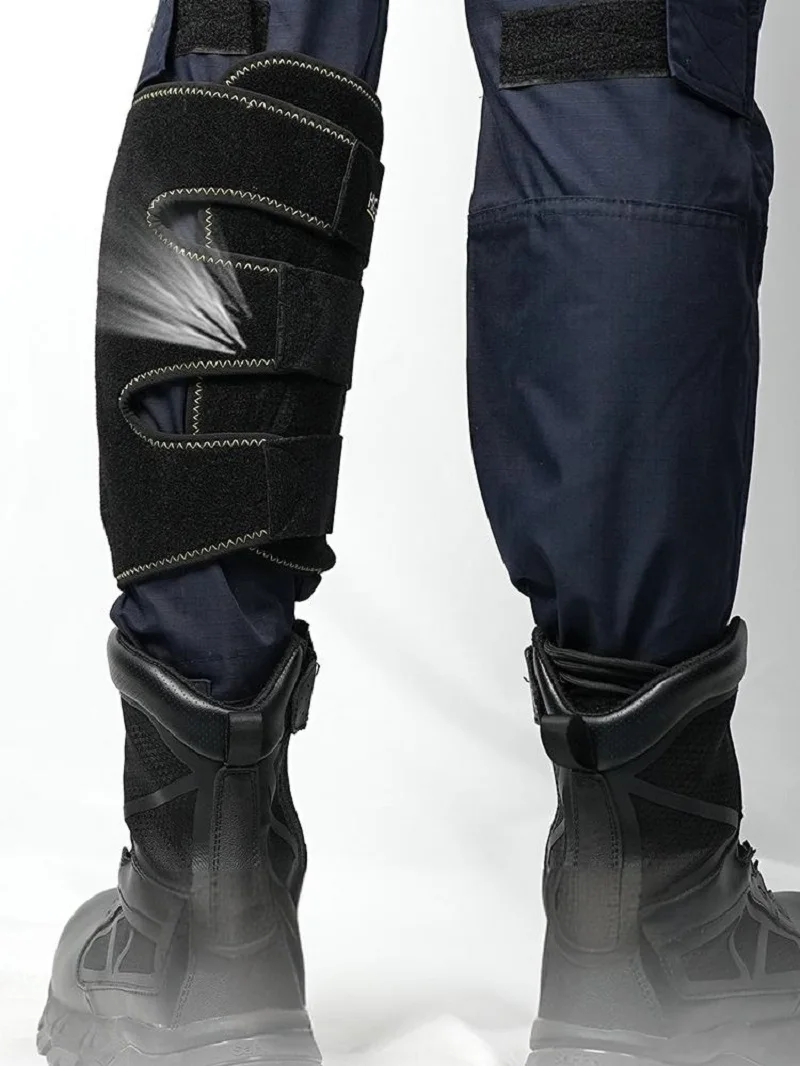 Protectores de piernas antipuñaladas para moto, muslos y pantorrillas