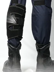 Protectores de piernas antipuñaladas para moto, muslos y pantorrillas