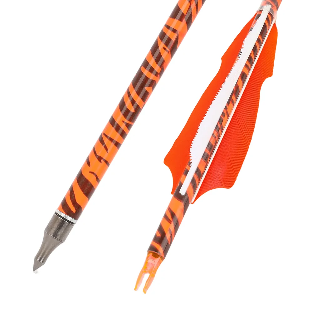 Plumas de 4 pulgadas en colores tipo leopardo