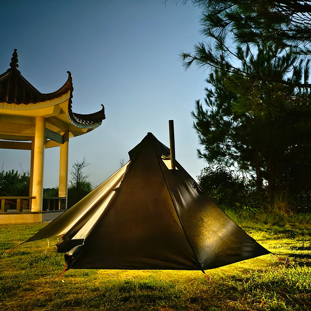 Vista del tejido exterior impermeable