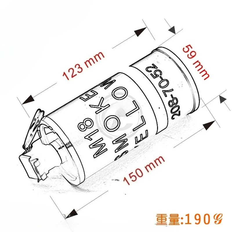 Modelo estático tanque AN-M8 para expositor y utilería cine TV - imagen 5