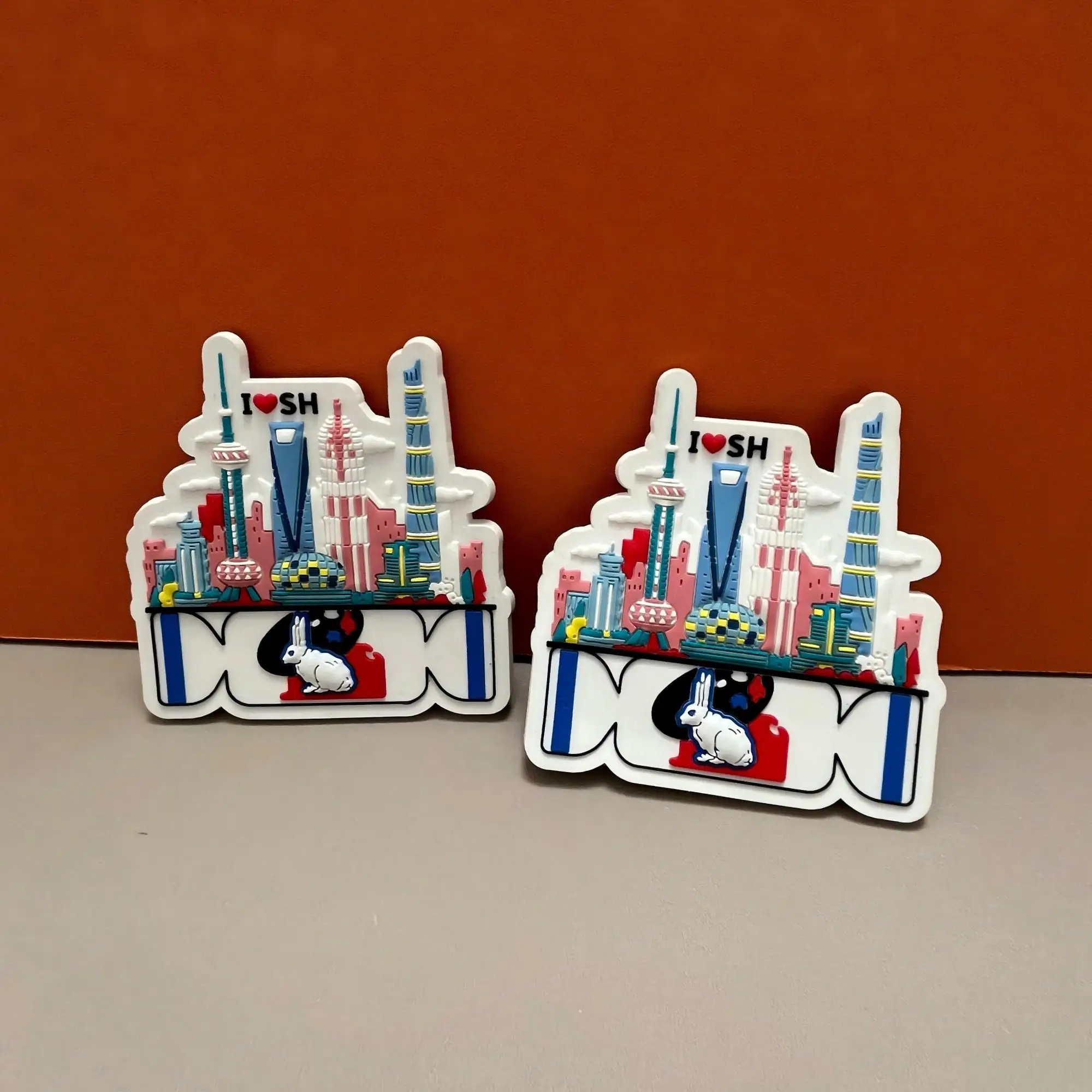 Imán de nevera de PVC personalizado con relieve 3D - imagen 5