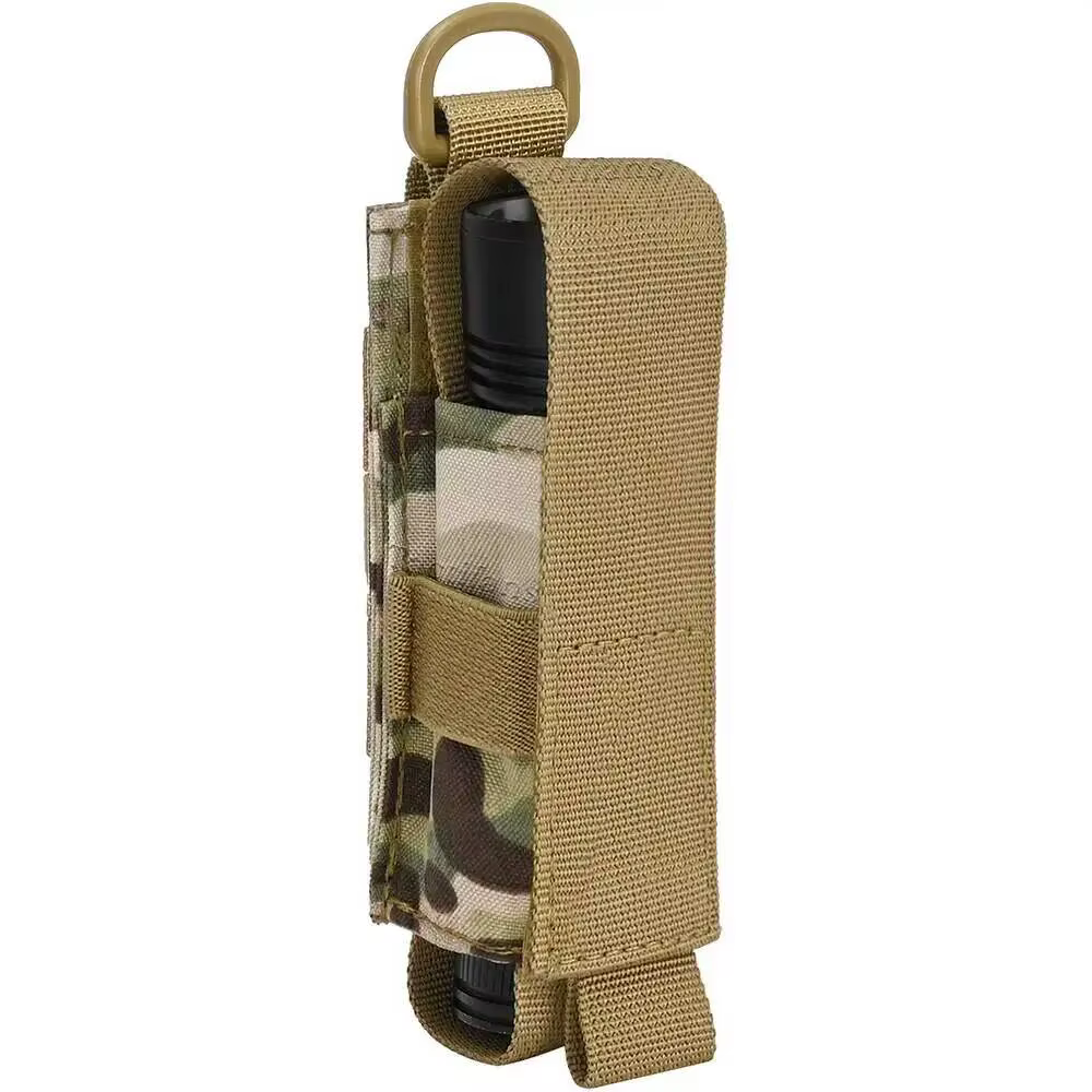 Funda táctica MOLLE para linterna MK4 MK3 y spray pimienta OC
