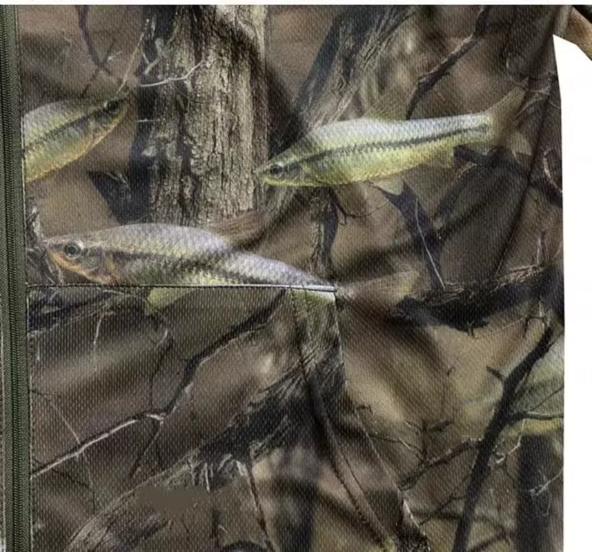 Sudadera táctica hombre camuflaje biónico transpirable protección solar verano - imagen 5