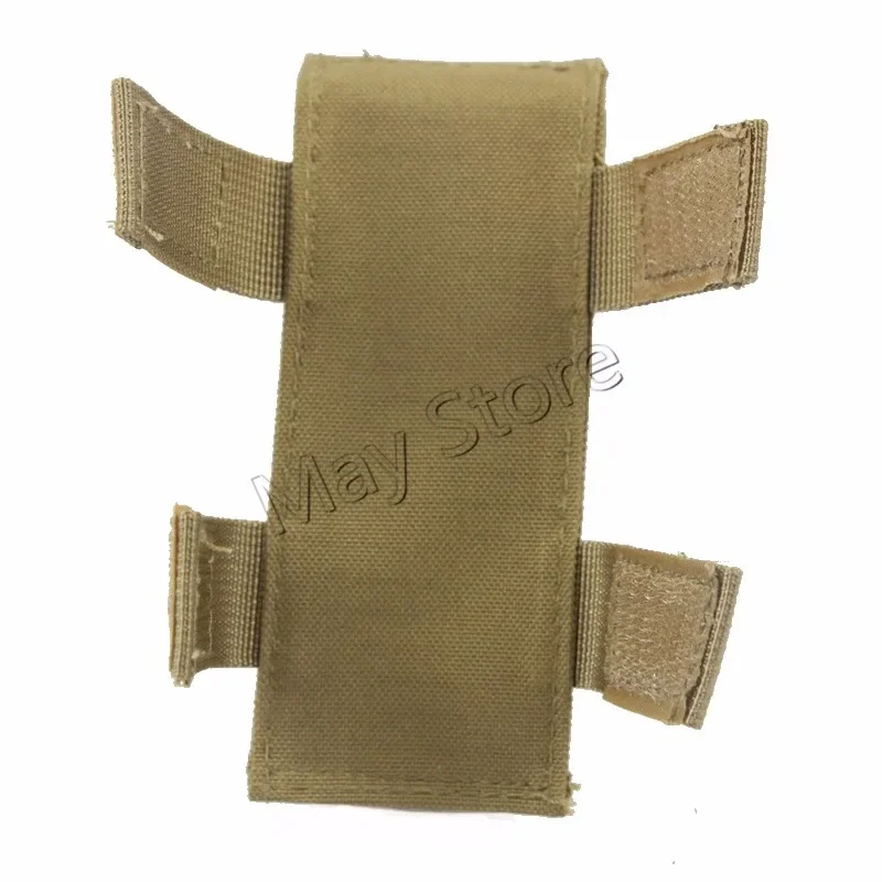 Funda táctica MOLLE para cargador 9mm, cuchillo y linterna - imagen 4