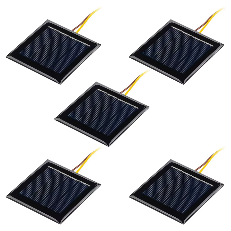 Panel solar fotovoltaico para proyectos, con cables y resina epoxi - imagen 2