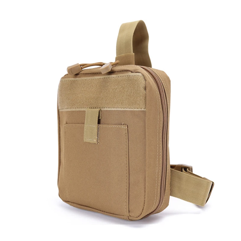 Bolsa táctica de pierna MOLLE con botiquín y correa ajustable - imagen 3