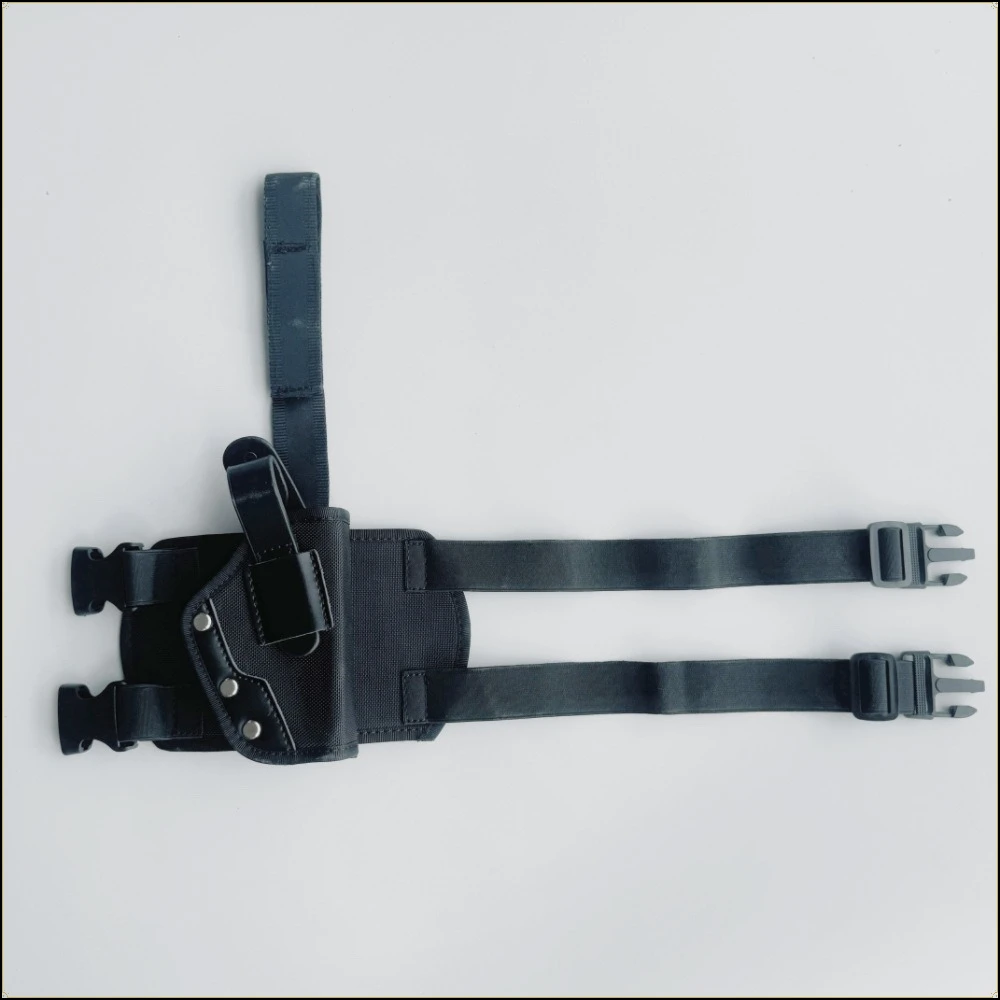 Funda táctica de pistola en muslo universal para pierna derecha - imagen 4