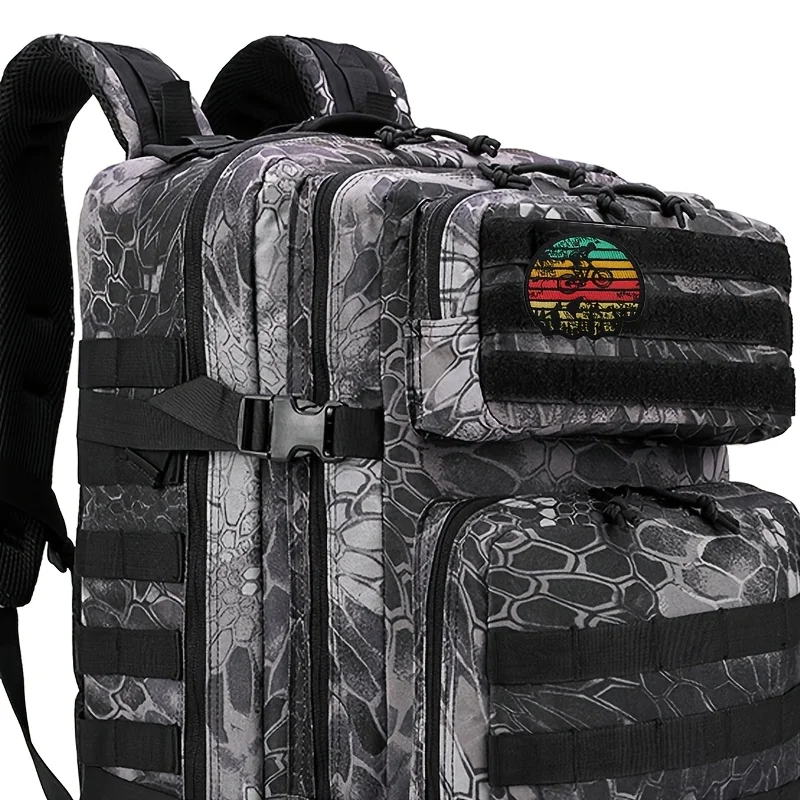 Parche táctico Velcro para mochila MOLLE bordado – Outdoor - imagen 4