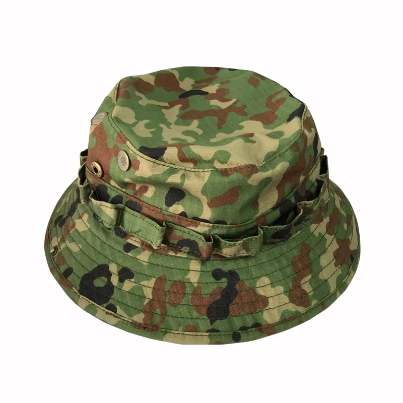 Gorra militar camuflaje Flecktarn con diseño ripstop personalizada - imagen 3
