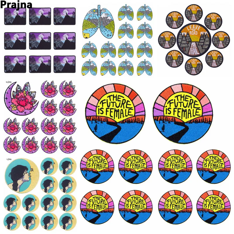 Parche arcoíris Prajna 10 piezas