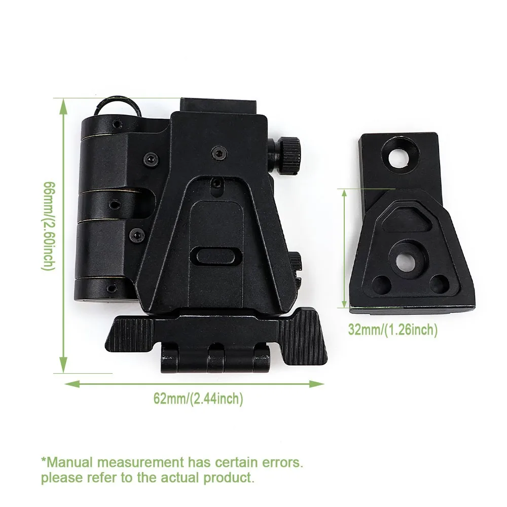 SOTAC GEAR Soporte Metálico Abatible para Magnificador G33/G43 - imagen 2