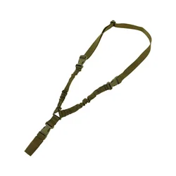 Correa táctica para rifle/escopeta con hebilla metálica y punto único