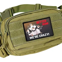 Parche táctico impreso de moral con velcro para chalecos y mochilas