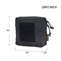 Riñonera MOLLE para herramientas – Bolsa EDC resistente al aire libre