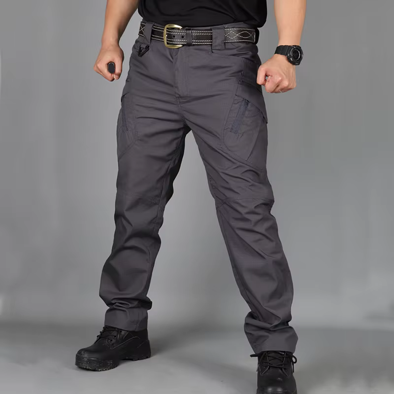 Pantalones cargo tácticos impermeables transpirables bolsillos hombre - imagen 5