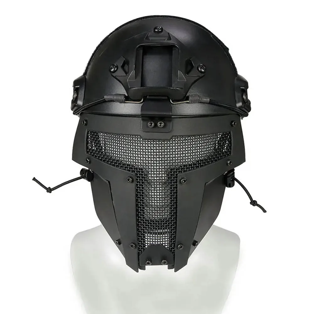 Iron Warrior Máscara táctica malla de acero FAST Airsoft - imagen 3