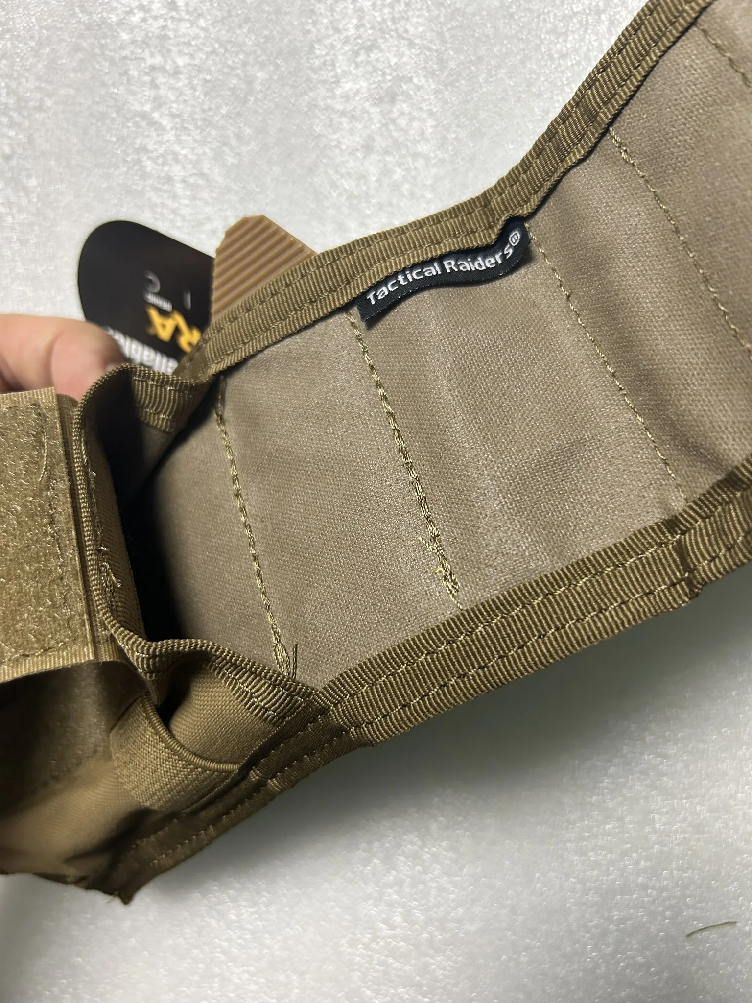 Bolsa táctica MOLLE horizontal para herramientas y camping - imagen 4