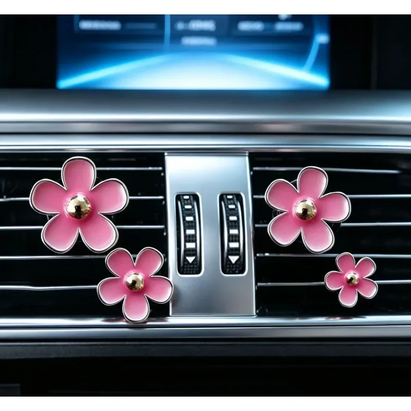 Difusor aromaterapia para coche clip margarita y crisantemo perfumado - imagen 4
