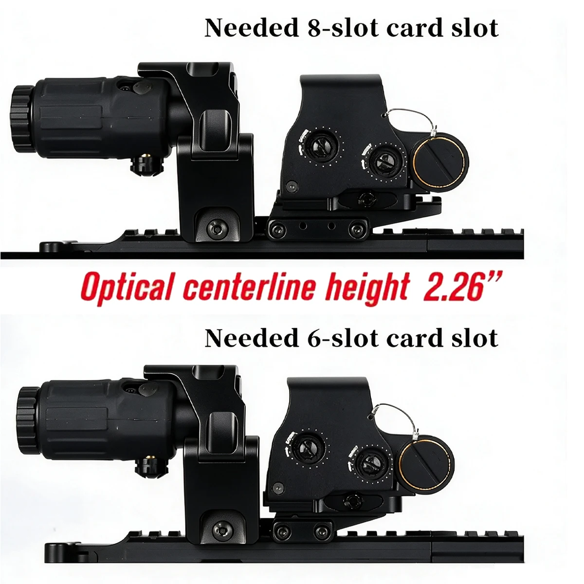 Montura táctica UNITY Optic Riser FTC para punto rojo EOTech - imagen 3
