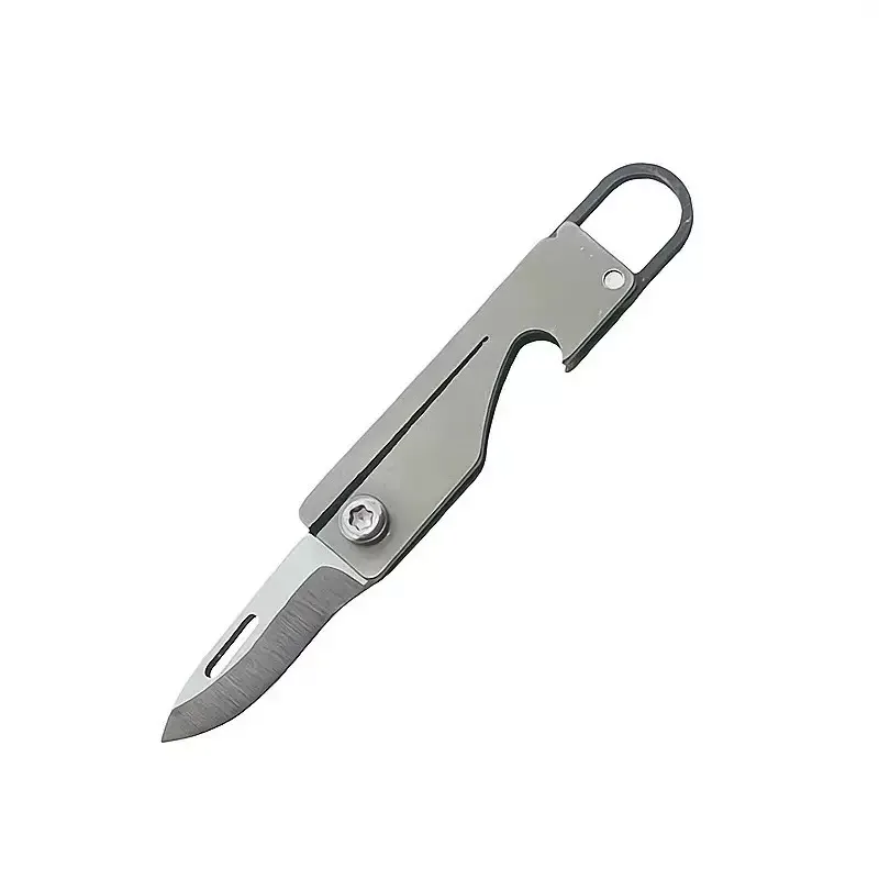 Cuchillo plegable compacto para transporte
