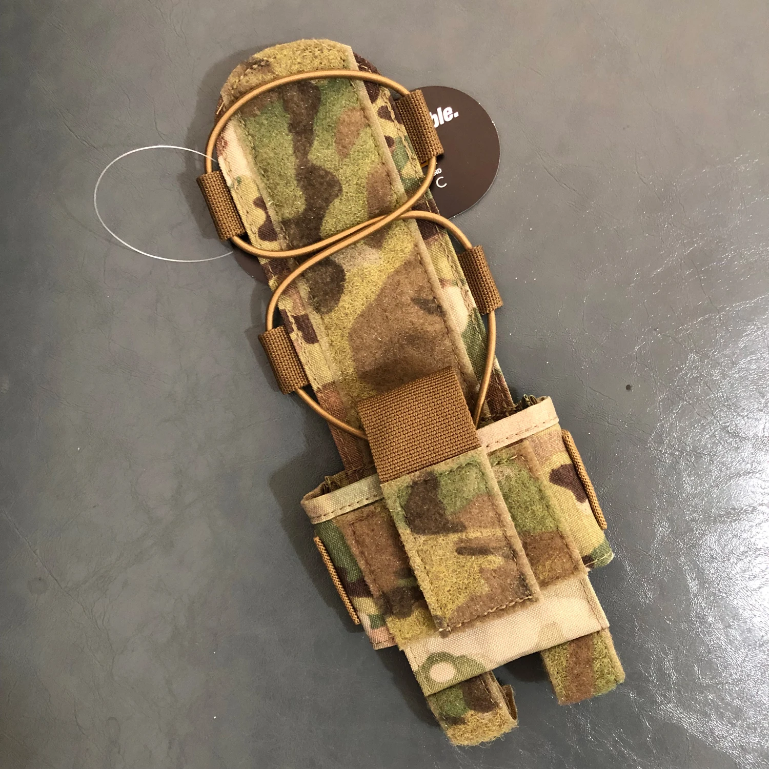Bolsa táctica 500D Multicam para batería de casco PVS-31 Airsoft - imagen 4