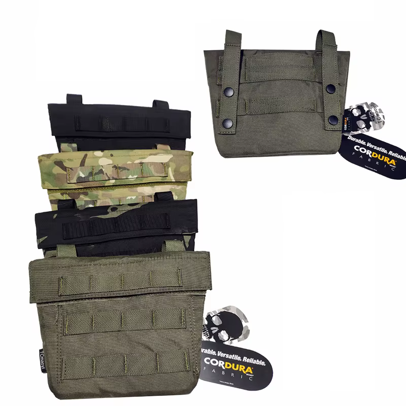 Bolsa colgante MOLLE frontal para chaleco táctico y cinturón - imagen 3