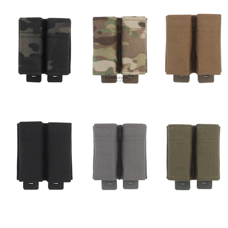 Portacargadores MOLLE 1911 de nailon para cinturón, táctico caza - imagen 5