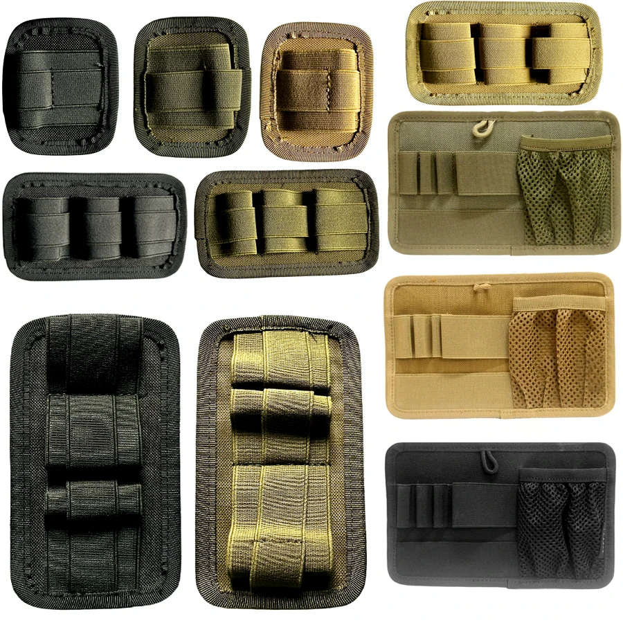 Bolsa táctica EDC modular elástica para chaleco colgante organizador - imagen 2