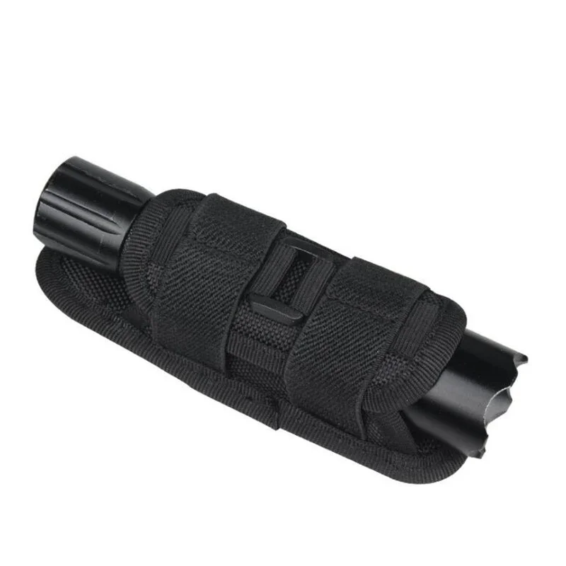Funda táctica para linterna Molle giratoria de cinturón - imagen 4