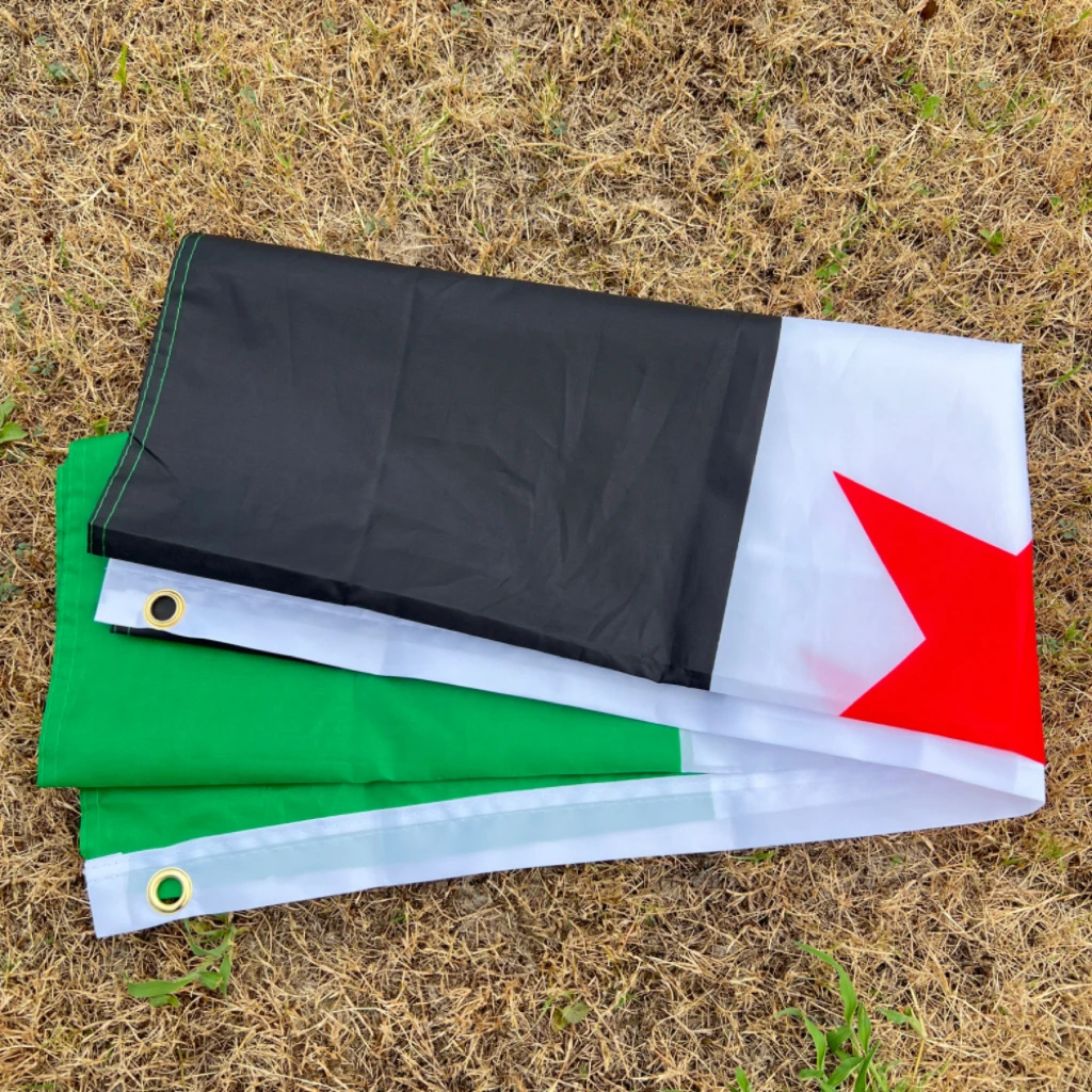 Bandera Siria poliéster resistente para equipamiento táctico - imagen 4