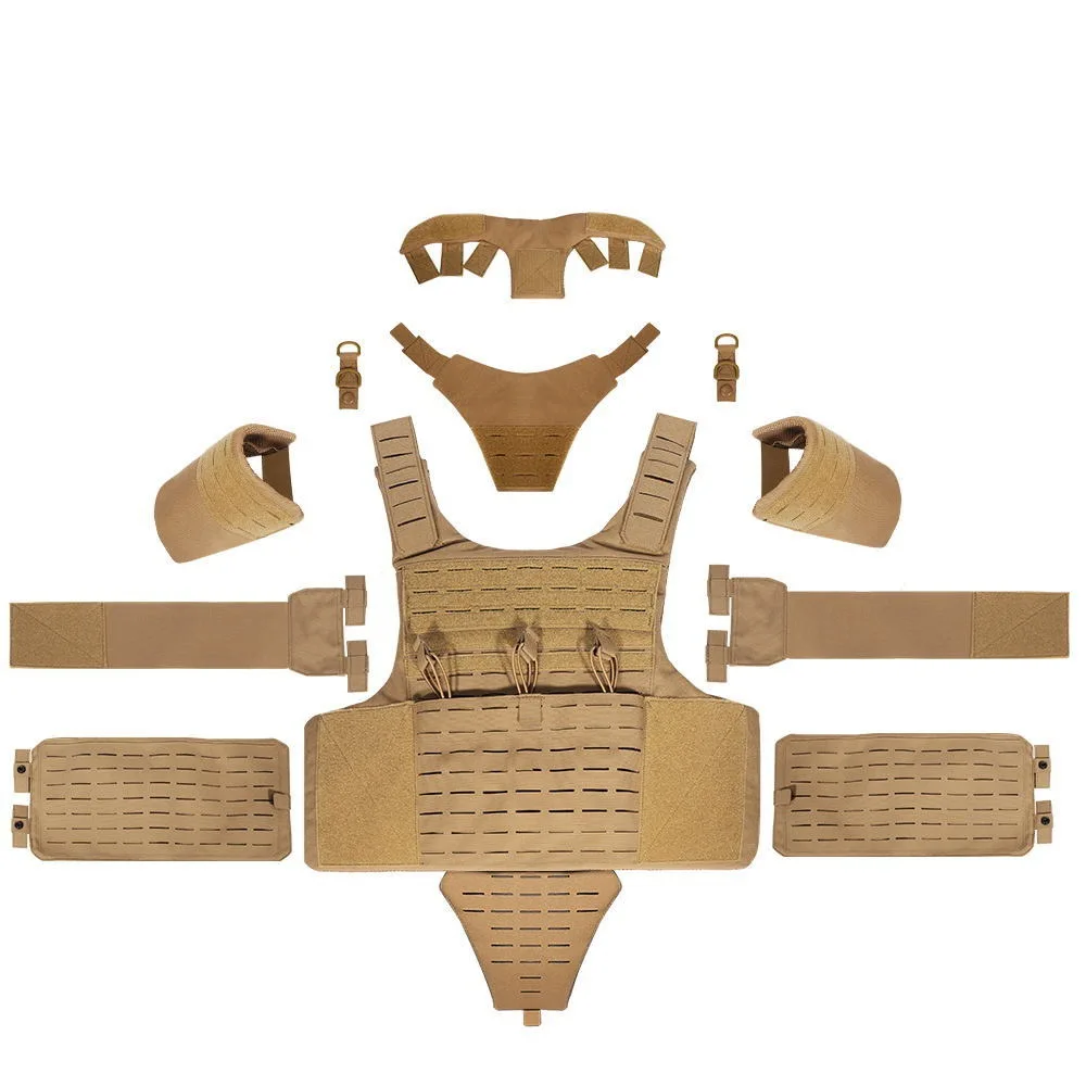 Chaleco táctico militar camuflaje protector para entrenamiento - imagen 3