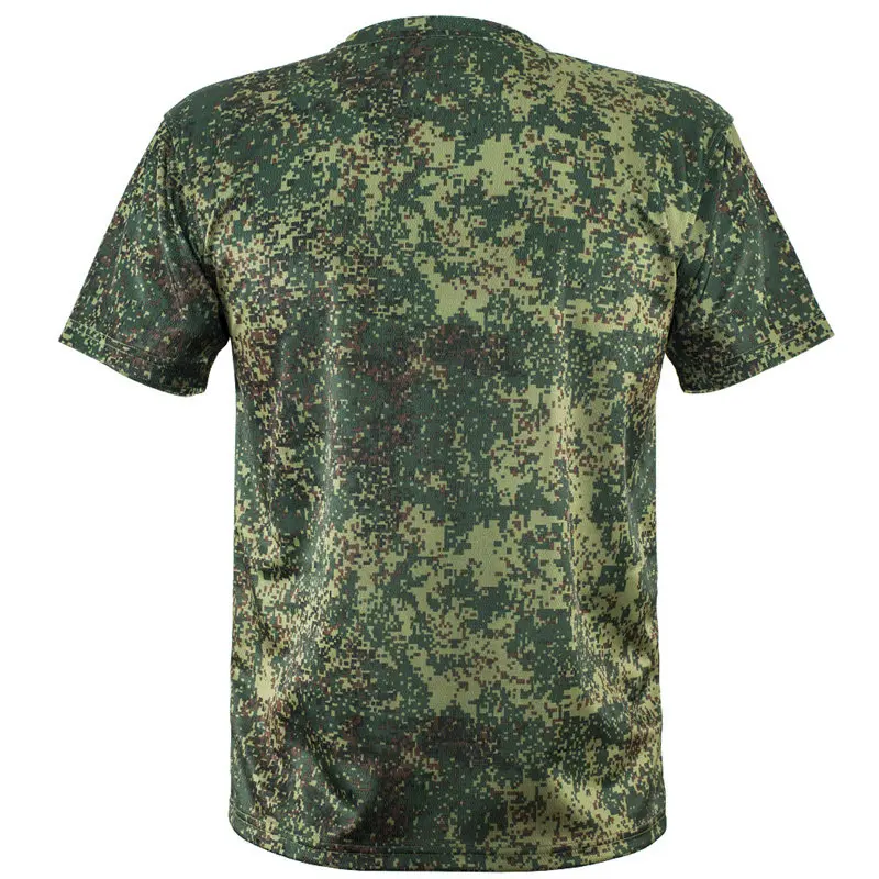 EMR Camiseta táctica secado rápido manga corta camuflaje flora digital - imagen 2