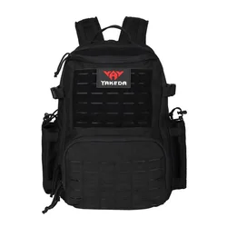 YAKEDA Mochila Táctica 1000D MOLLE 50L Senderismo Montaña