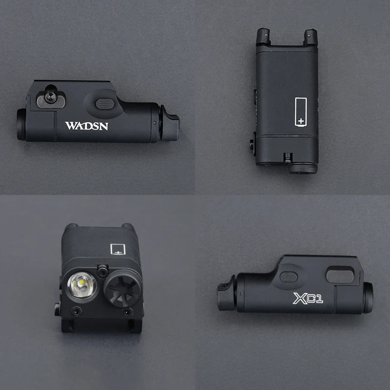 WADSN linterna táctica XC1 riel Picatinny para pistola airsoft - imagen 5