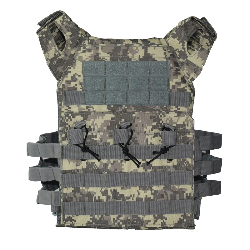 JPC portaplacas MOLLE chaleco táctico airsoft con bolsa cargadores - imagen 5