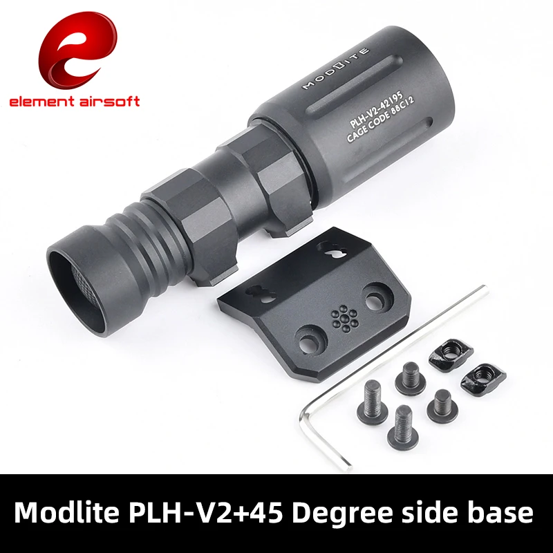 Linterna táctica LED PLH-V2 para rail Picatinny