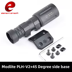 Linterna táctica LED PLH-V2 para rail Picatinny
