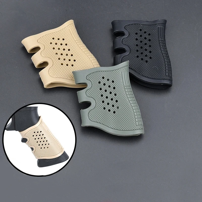 Funda de pistola táctica transpirable antideslizante de goma Airsoft - imagen 3