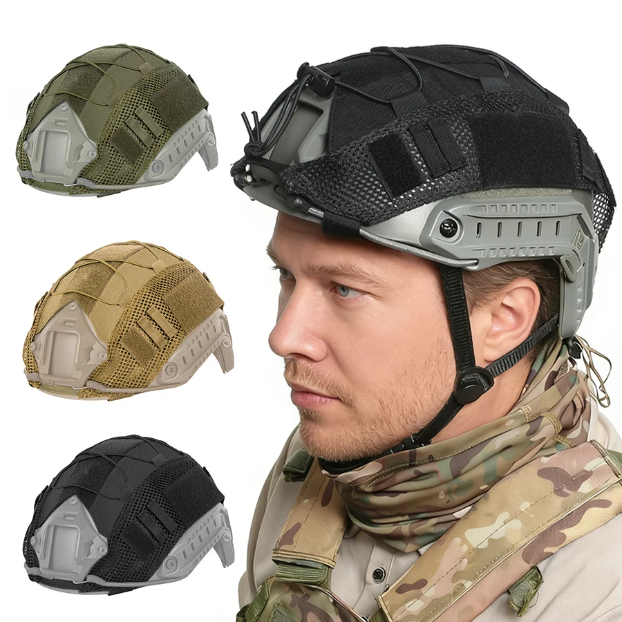 Magic Sticky cubierta de malla para casco con almacenamiento elástico - imagen 3