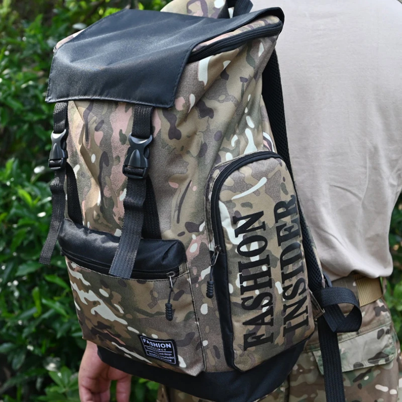 Mochila táctica camuflaje outdoor ligera resistente para senderismo - imagen 5