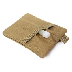 Bolsa táctica MOLLE EDC mini riñonera para camping y caza con cierre