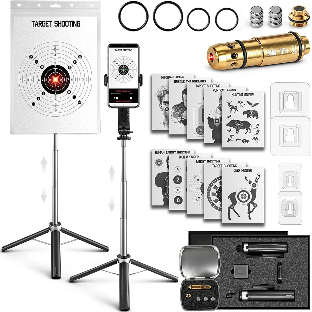 Kit de cartuchos de entrenamiento láser con soporte para teléfono