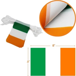 Banderín de cuerda Irlanda para San Patricio – adorno colgante hogar