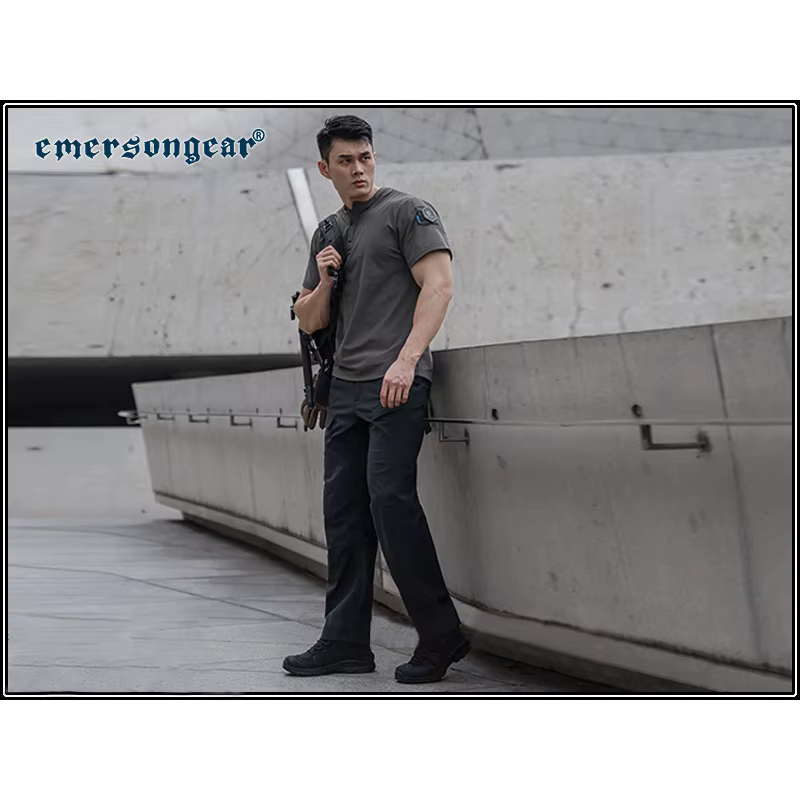 Emersongear Rock Sparrow Polo táctico azul para outdoor multiuso - imagen 3