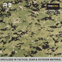 Chaleco táctico MOLLE de cordura ripstop camuflaje Woodland AOR2