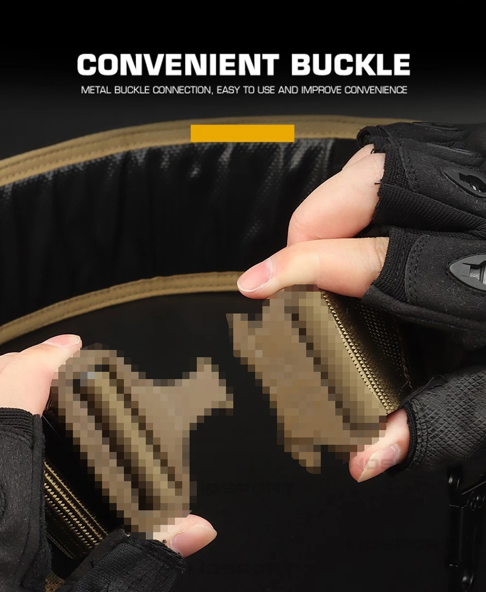 Detalle de montaje y configuración de accesorios