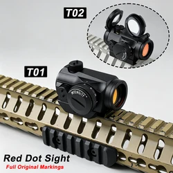 AIMT Mira de punto rojo para airsoft con montura Picatinny